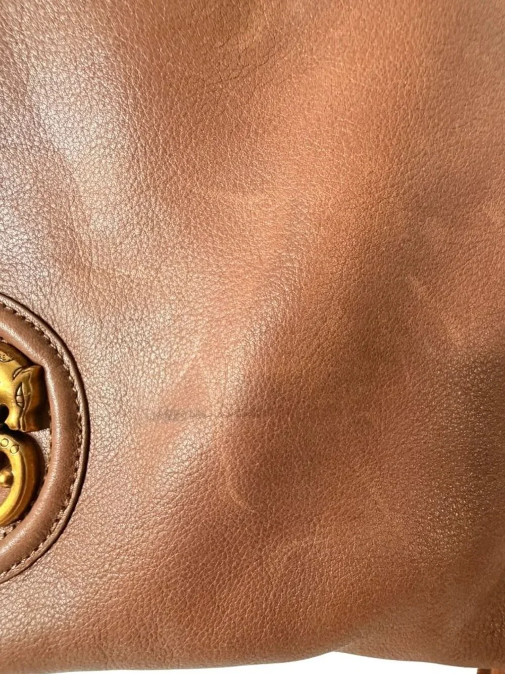 Sharif Legacy Leather Fringe Mini Hobo Crossbody Bag Latte Embossed Leather
